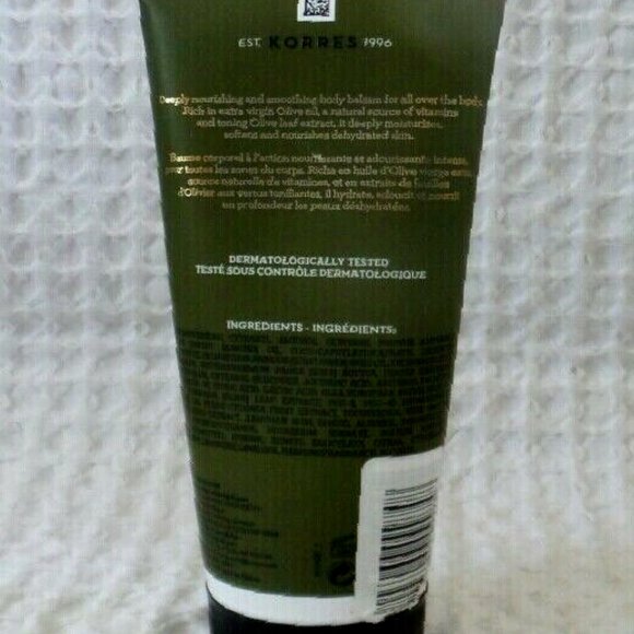 Korres Pure Greek Olive Crepe RESCUE INTENSIVE Body Treatment Lotion 6.7… - Picture 2 of 3